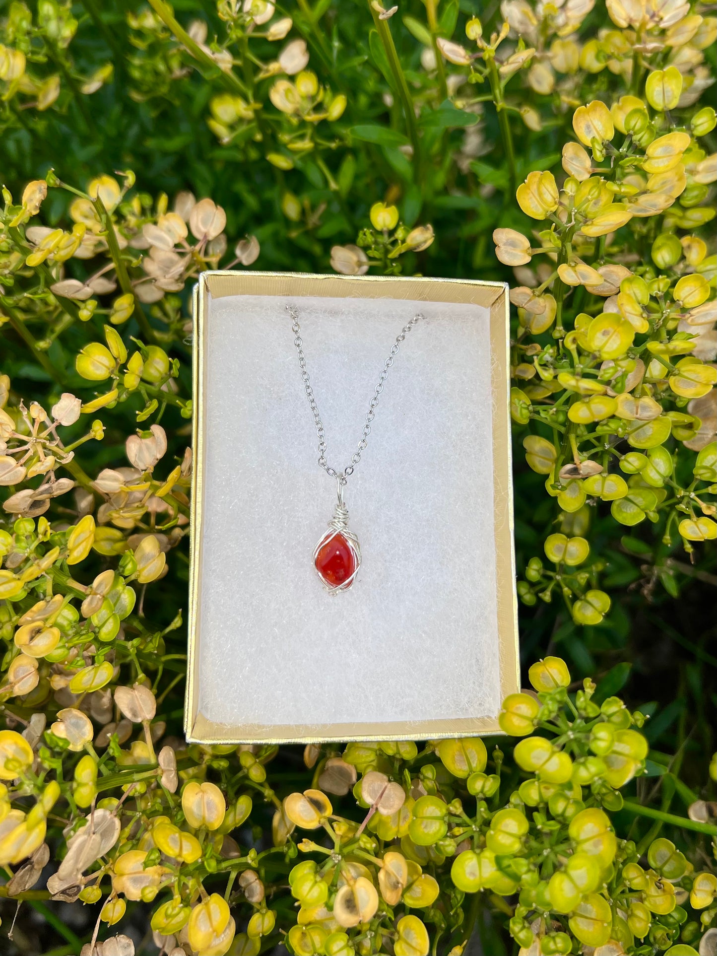 Small Carnelian Necklace