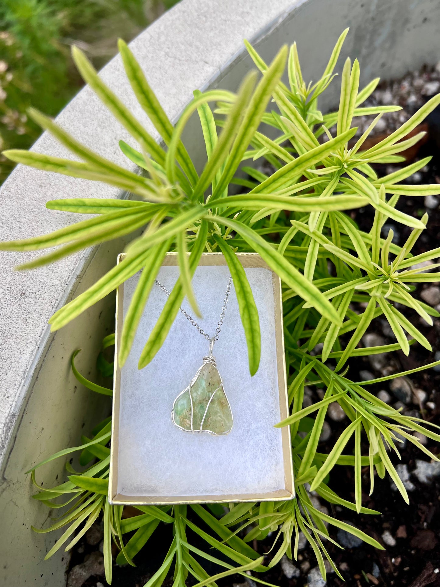 Chrysoprase Necklace