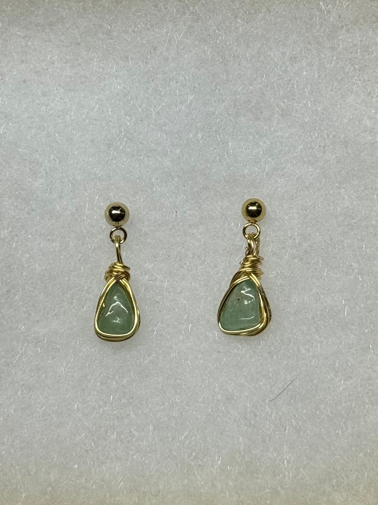 Green Aventurine Earrings