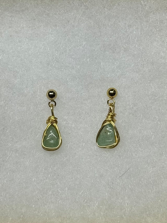 Green Aventurine Earrings