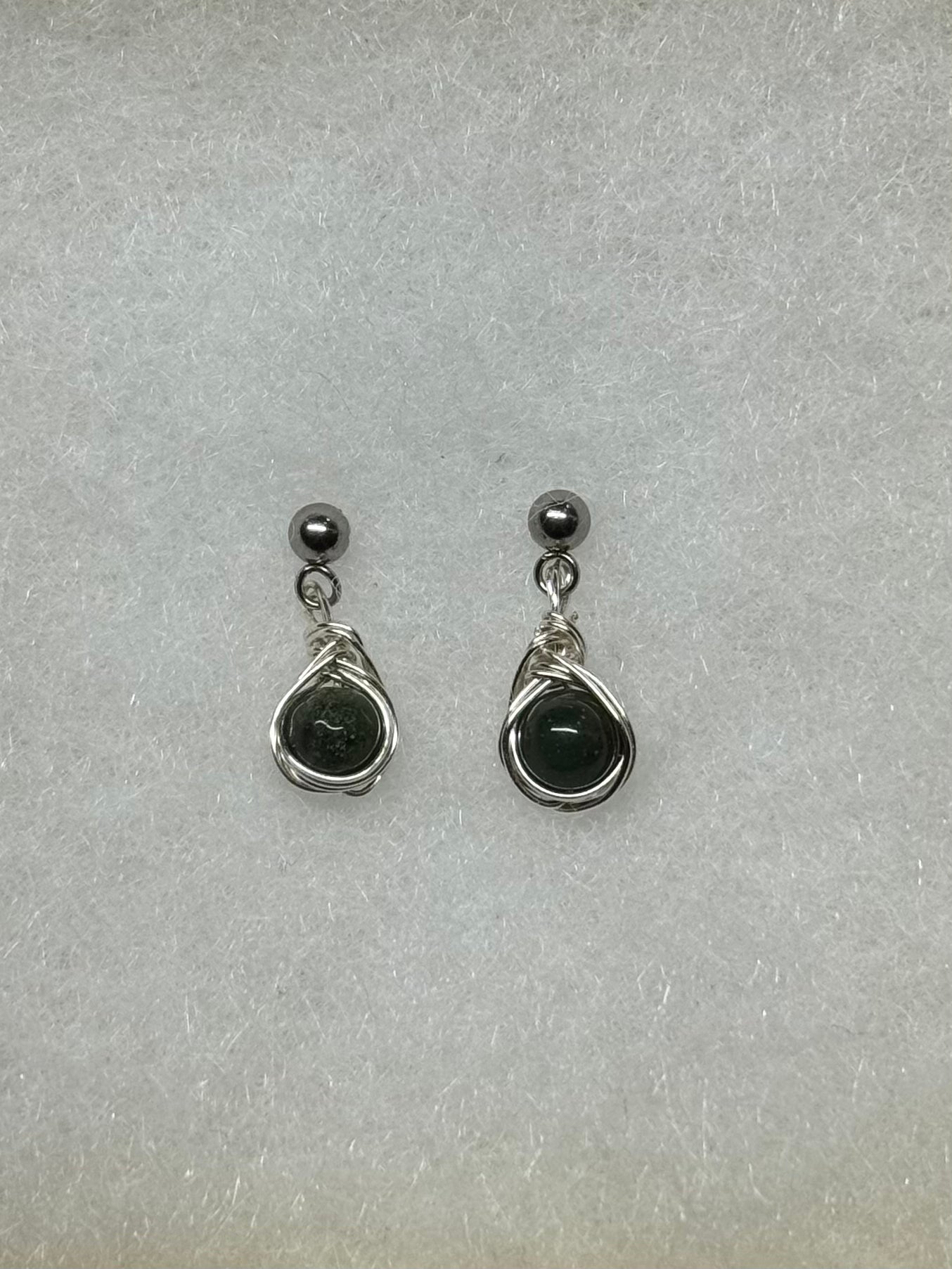 Nephrite Jade Earrings