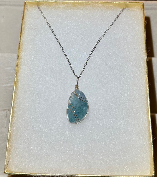 Aquamarine Necklace