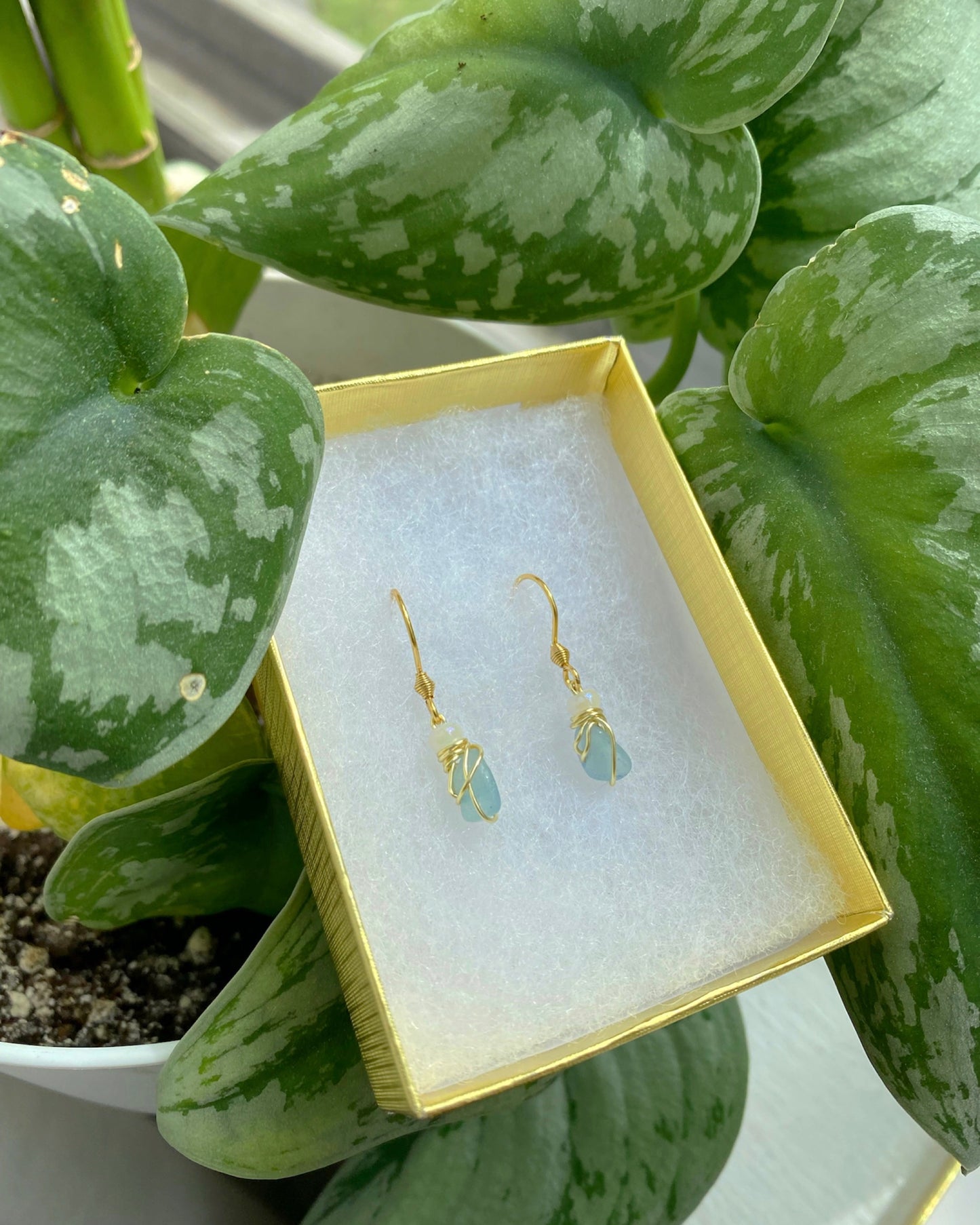 Aquamarine Earrings