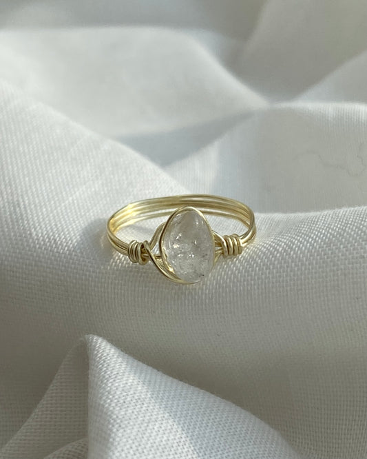 Clear Quartz Ring