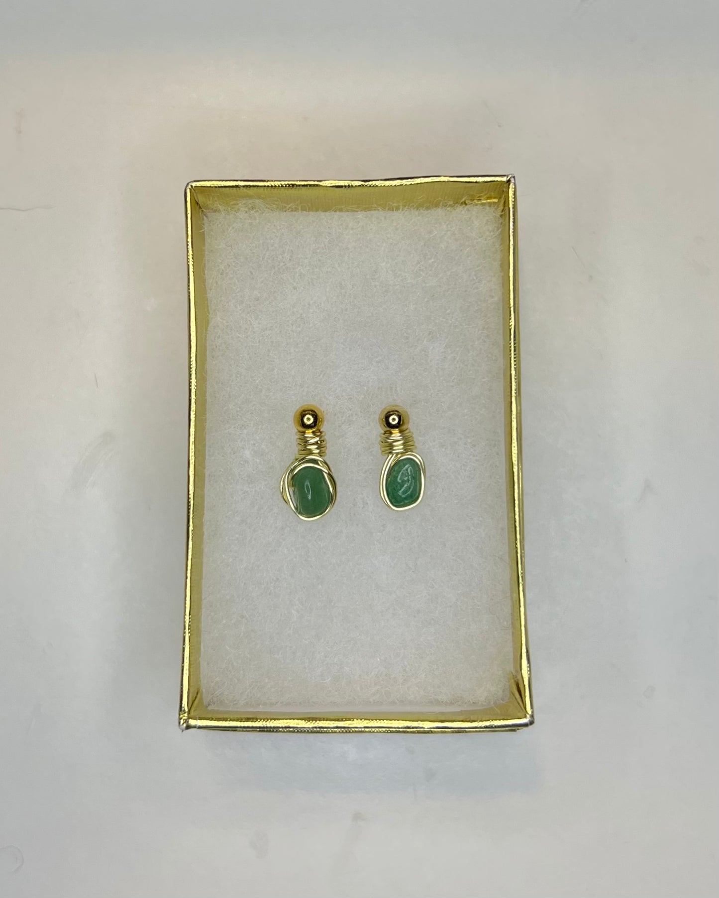 Green Aventurine Earrings